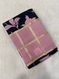 Premium Semi Chanderi Saree - Kanjeevaram Silk Mandir