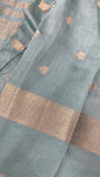 Premium Semi Chanderi Saree - Kanjeevaram Silk Mandir