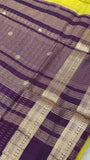 Premium Semi Chanderi Saree - Kanjeevaram Silk Mandir