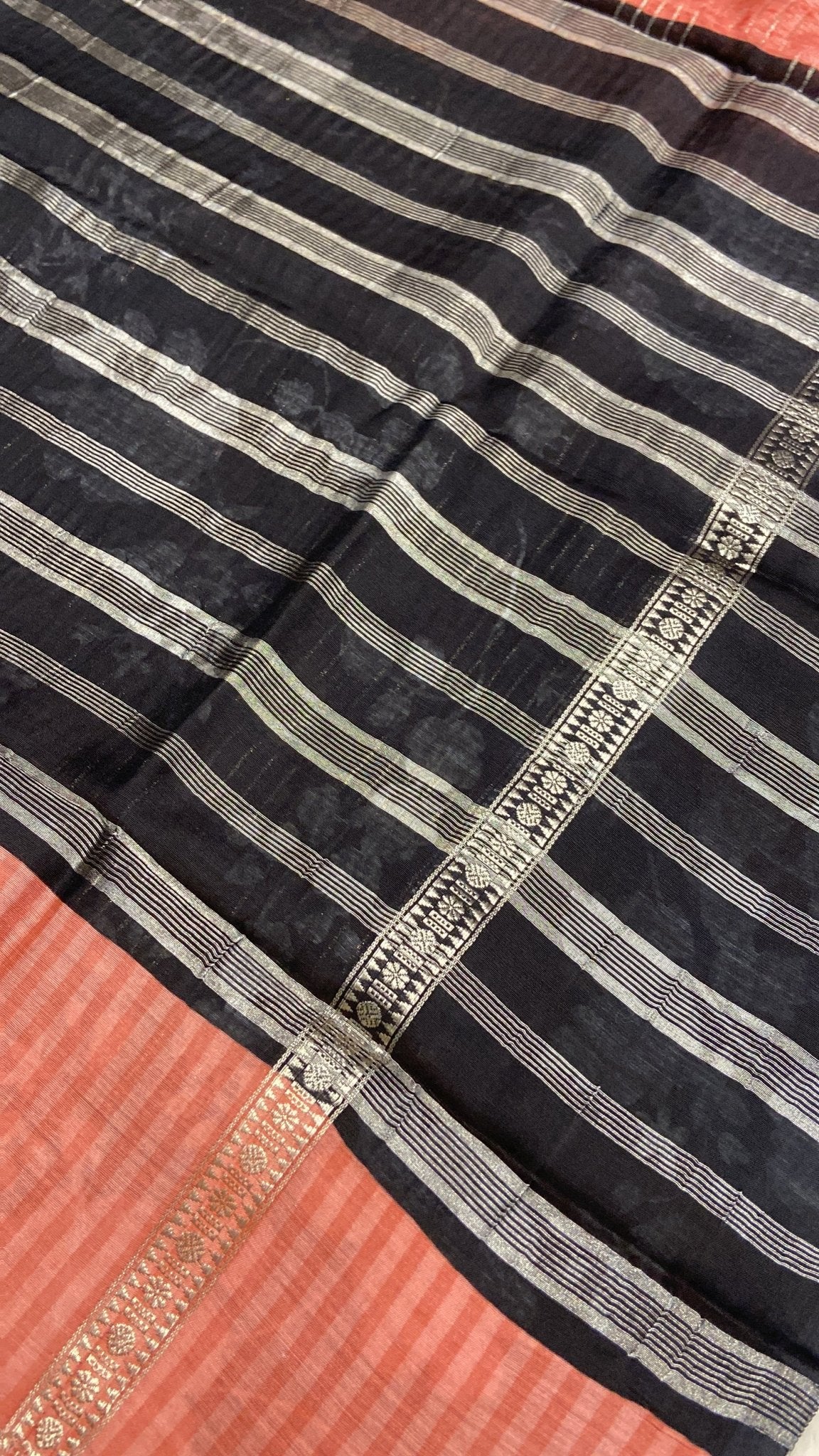 Premium Semi Chanderi Saree - Kanjeevaram Silk Mandir