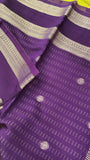 Premium Semi Chanderi Saree - Kanjeevaram Silk Mandir