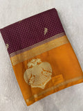 Premium Semi Crepe Mysore Silk Saree - Kanjeevaram Silk Mandir