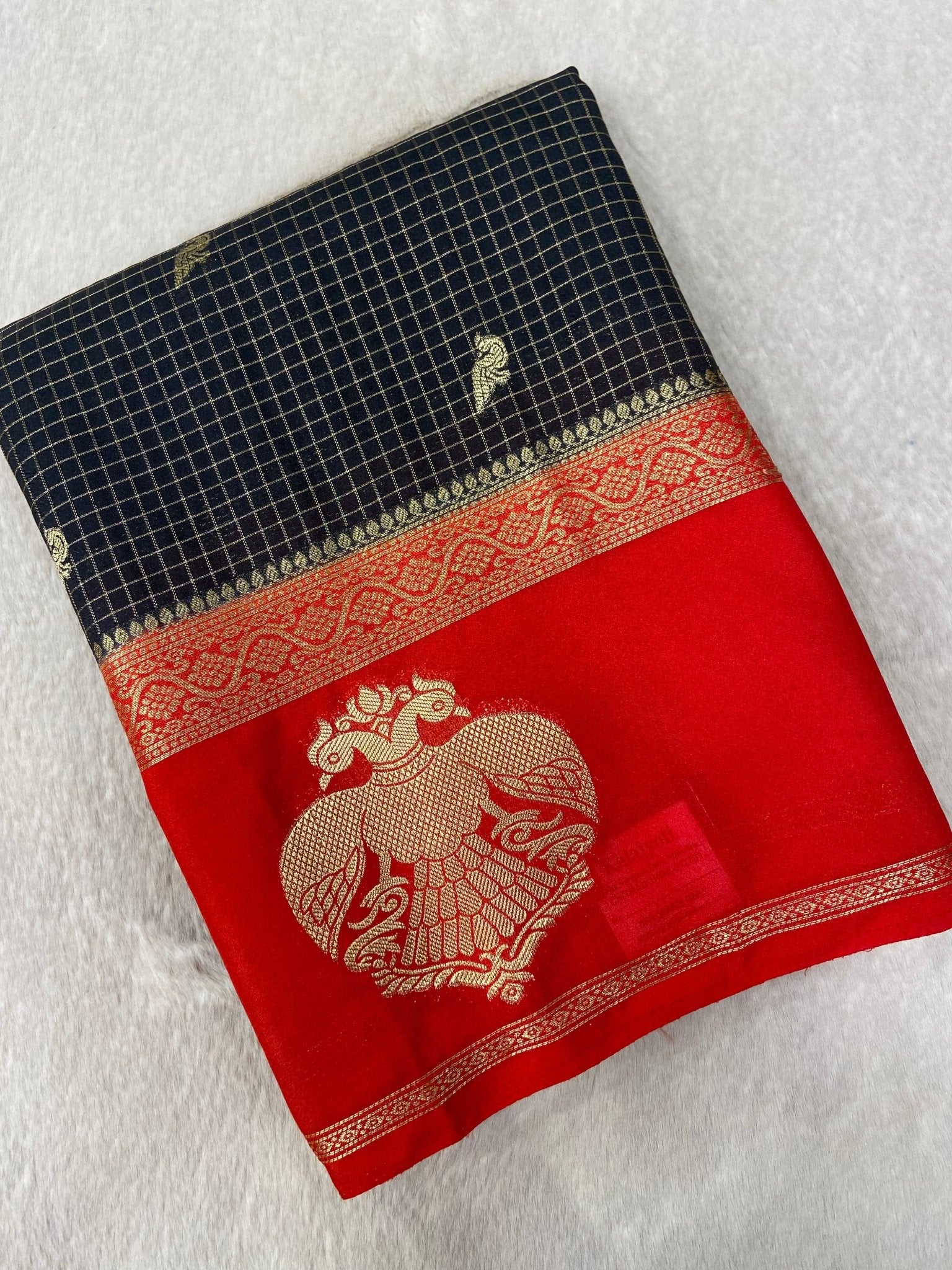 Premium Semi Crepe Mysore Silk Saree - Kanjeevaram Silk Mandir