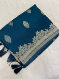 Premium Semi Crepe Silk Saree. - Kanjeevaram Silk Mandir