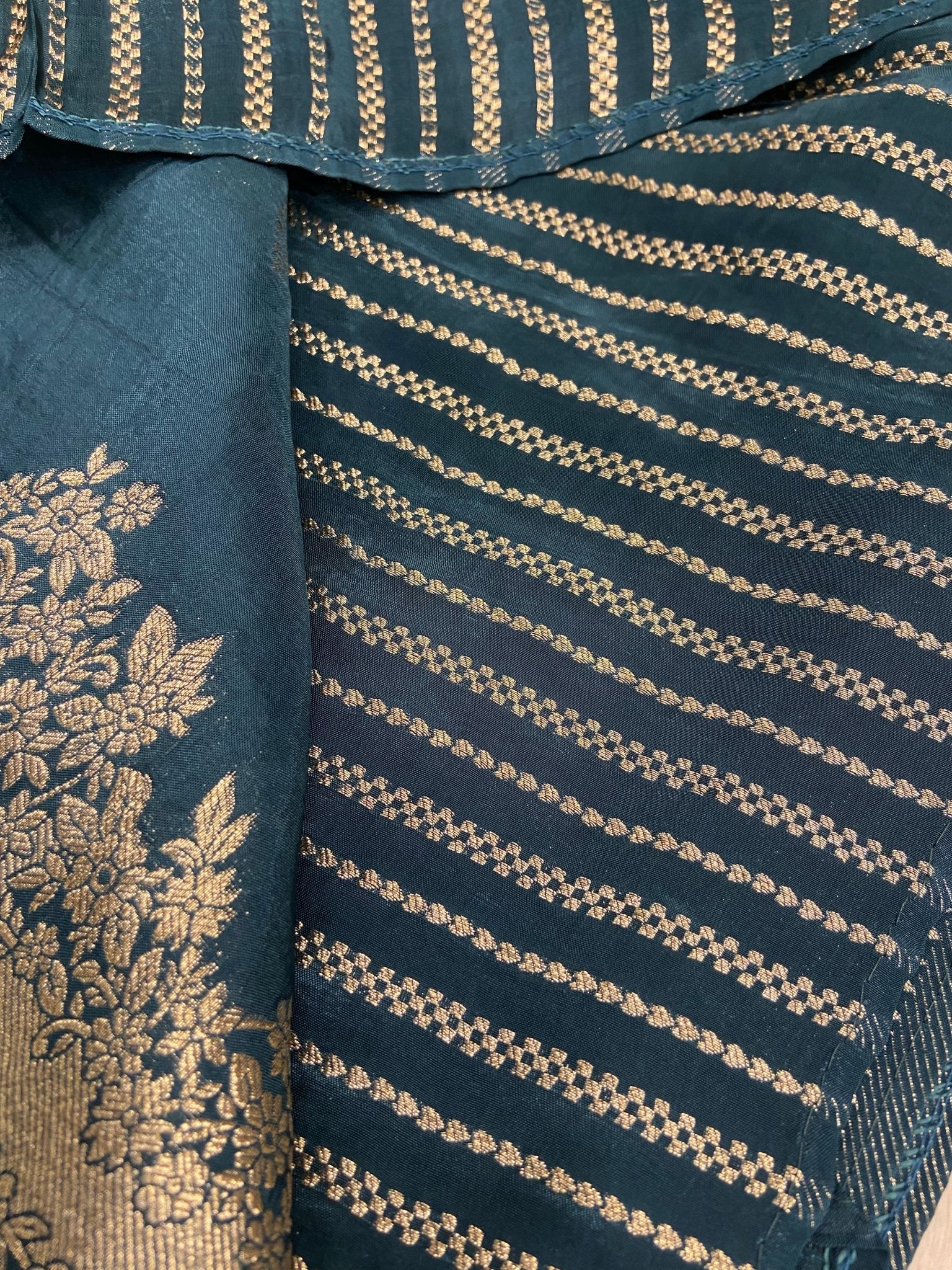 Premium Semi Crepe Silk Saree. - Kanjeevaram Silk Mandir