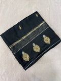 Premium Semi Crepe Silk Saree🖤 - Kanjeevaram Silk Mandir