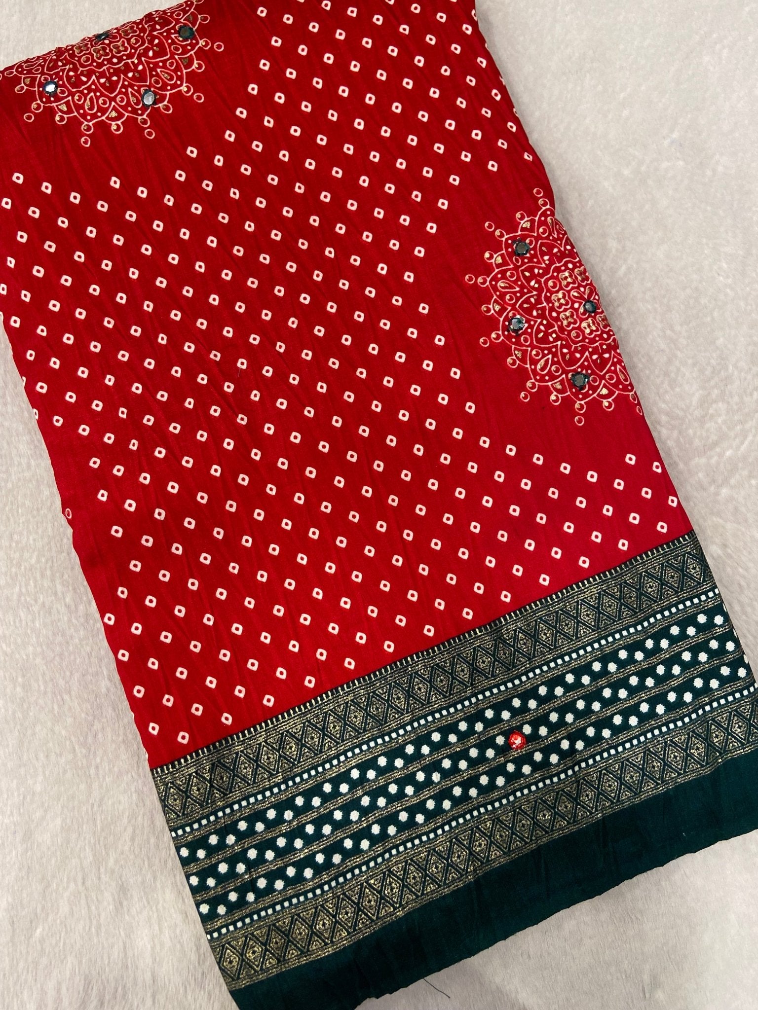 Premium Semi Gajji Modal Silk Saree ❤️ - Kanjeevaram Silk Mandir