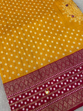 Premium Semi Gajji Modal Silk Saree - Kanjeevaram Silk Mandir