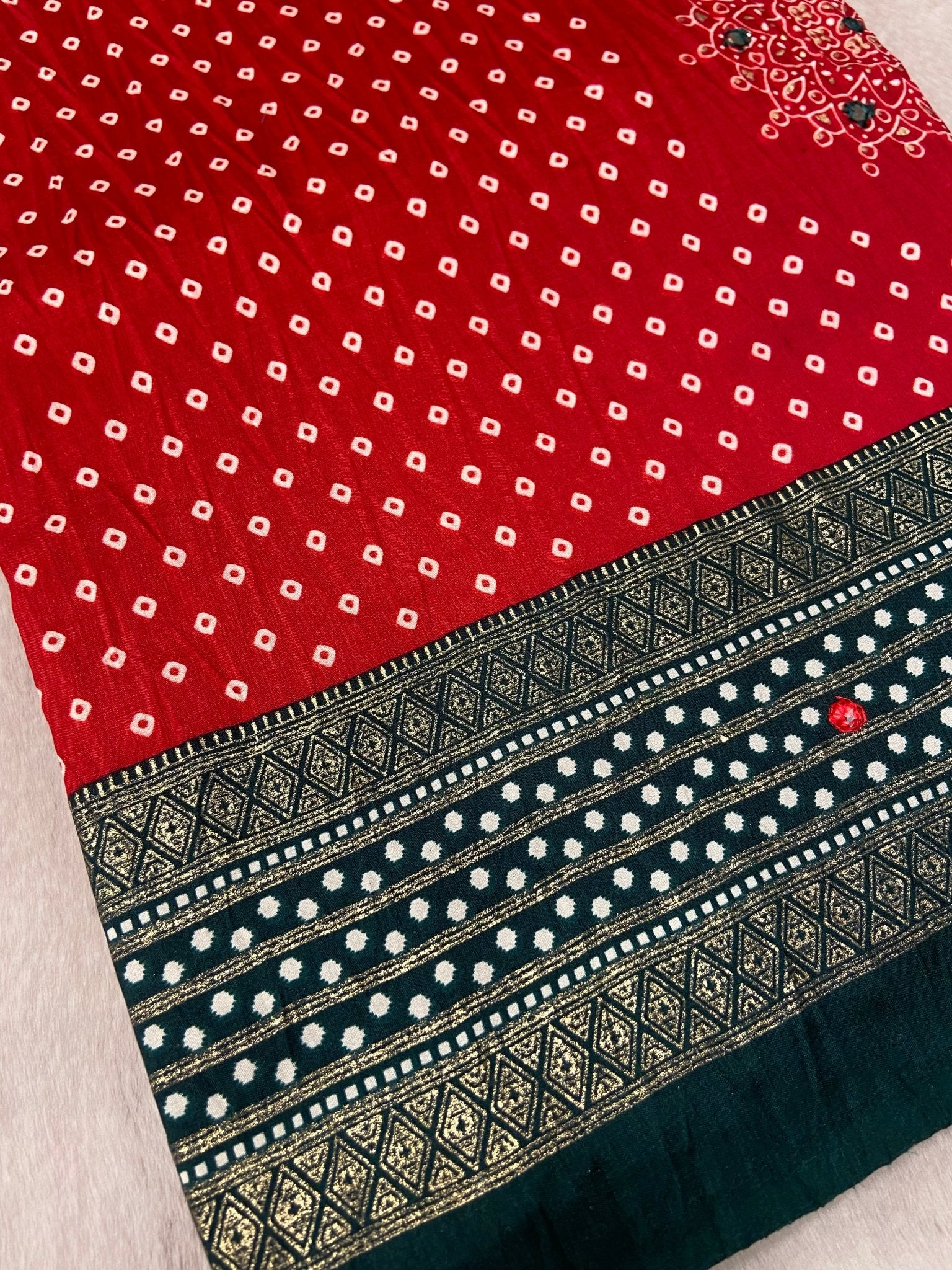 Premium Semi Gajji Modal Silk Saree ❤️ - Kanjeevaram Silk Mandir