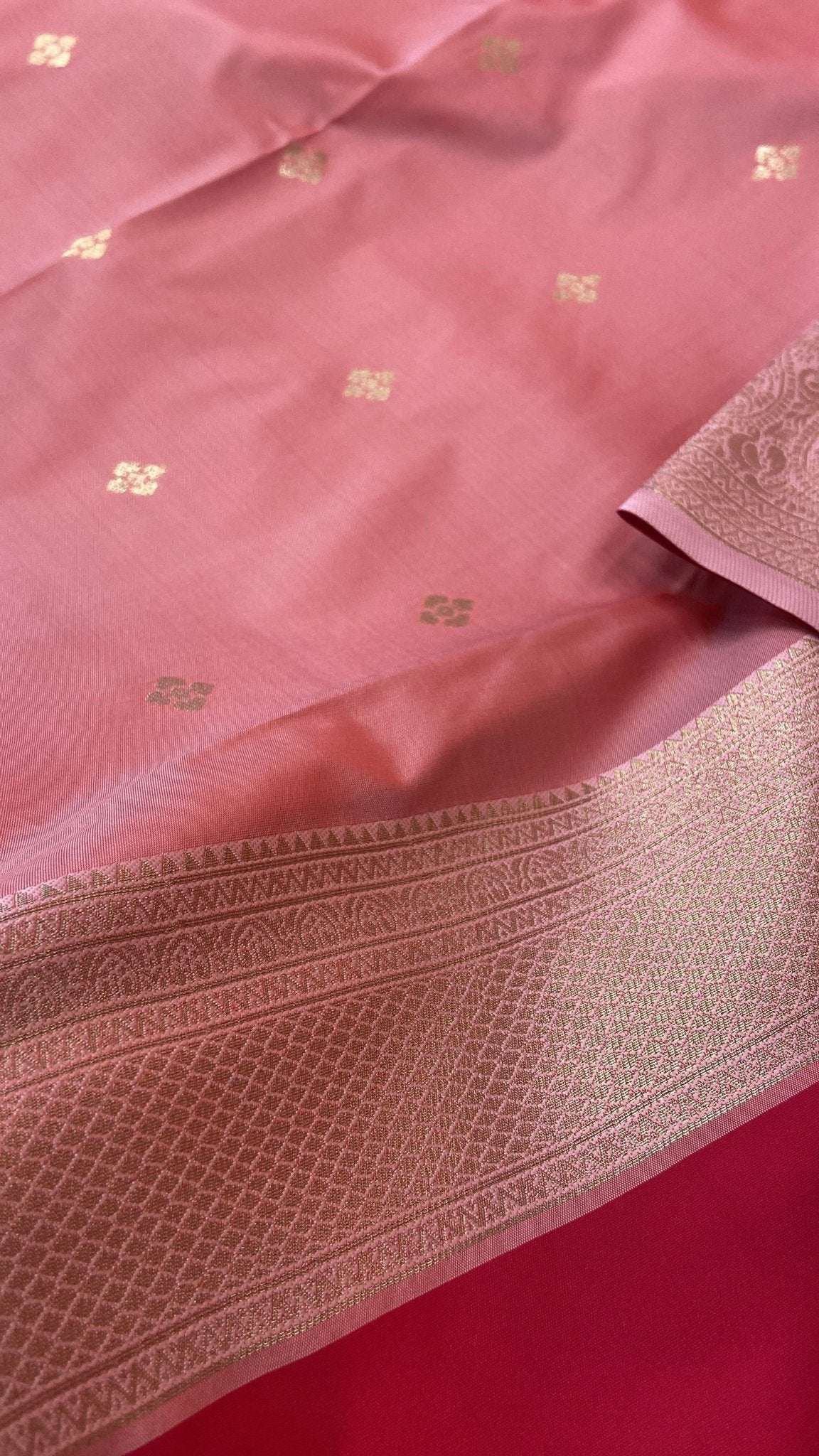Premium Semi Kanchipuram Silk Saree - Kanjeevaram Silk Mandir