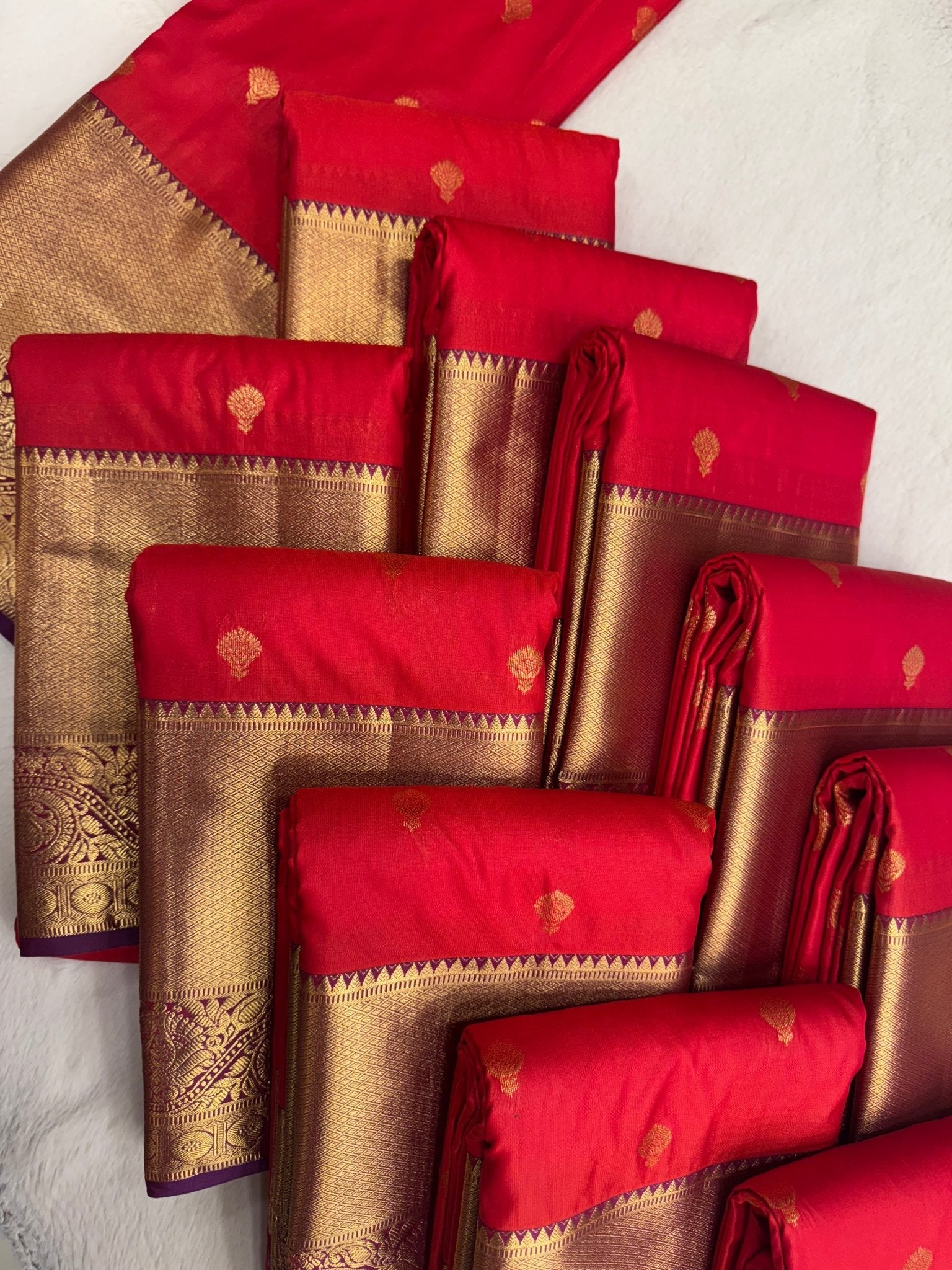 Premium Semi Kanchipuram Silk Saree - Kanjeevaram Silk Mandir