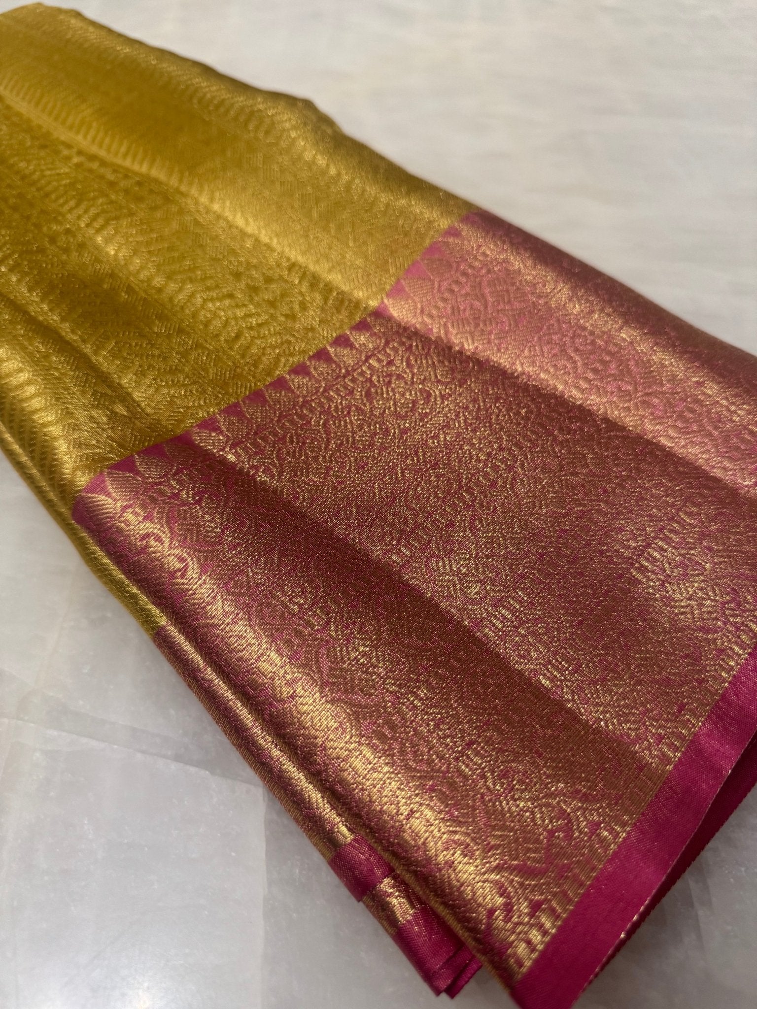 Premium semi kanchipuram silk saree - Kanjeevaram Silk Mandir