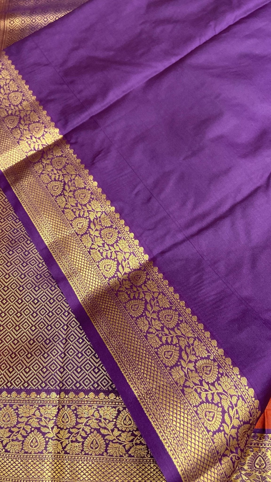 Premium Semi Kanchipuram Silk Saree - Kanjeevaram Silk Mandir