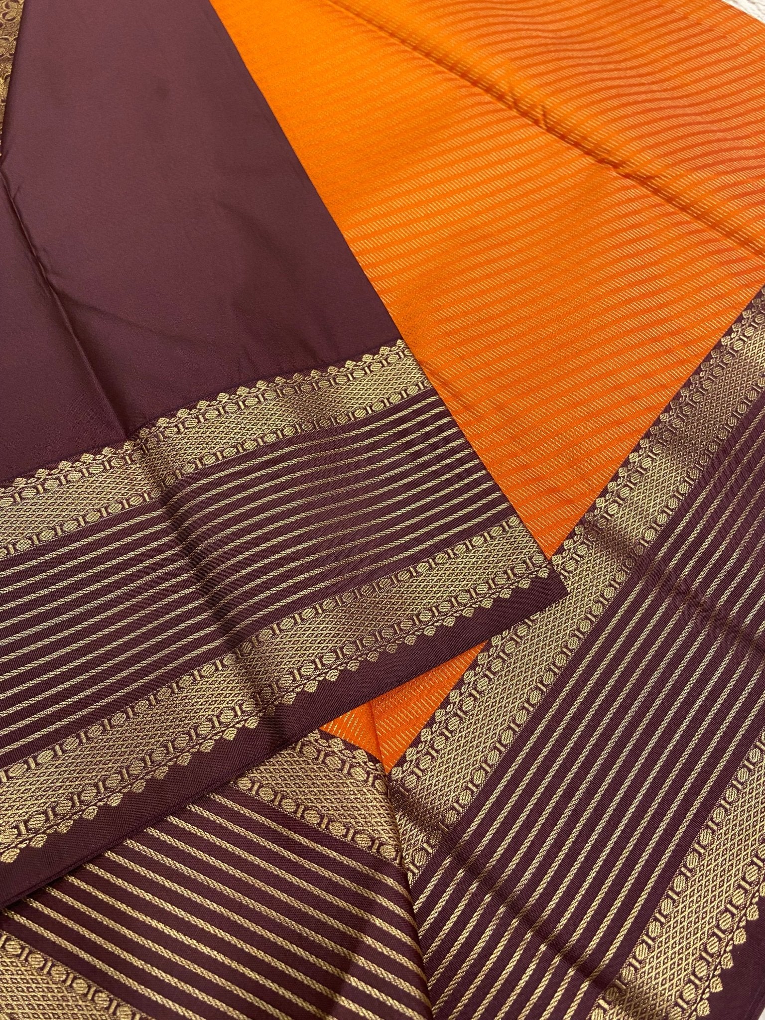 Premium Semi Kanchipuram Silk Saree - Kanjeevaram Silk Mandir
