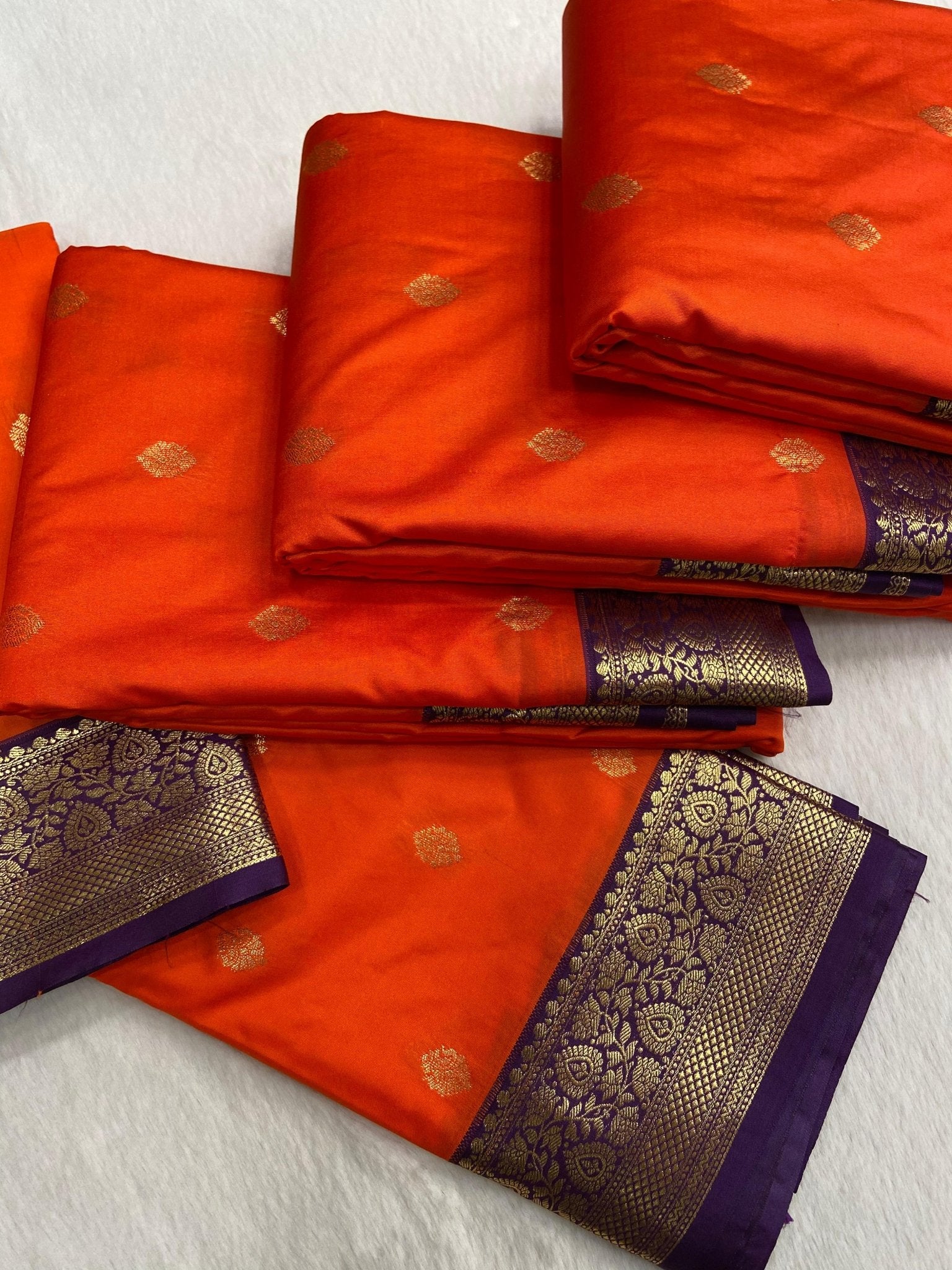 Premium Semi Kanchipuram Silk Saree - Kanjeevaram Silk Mandir
