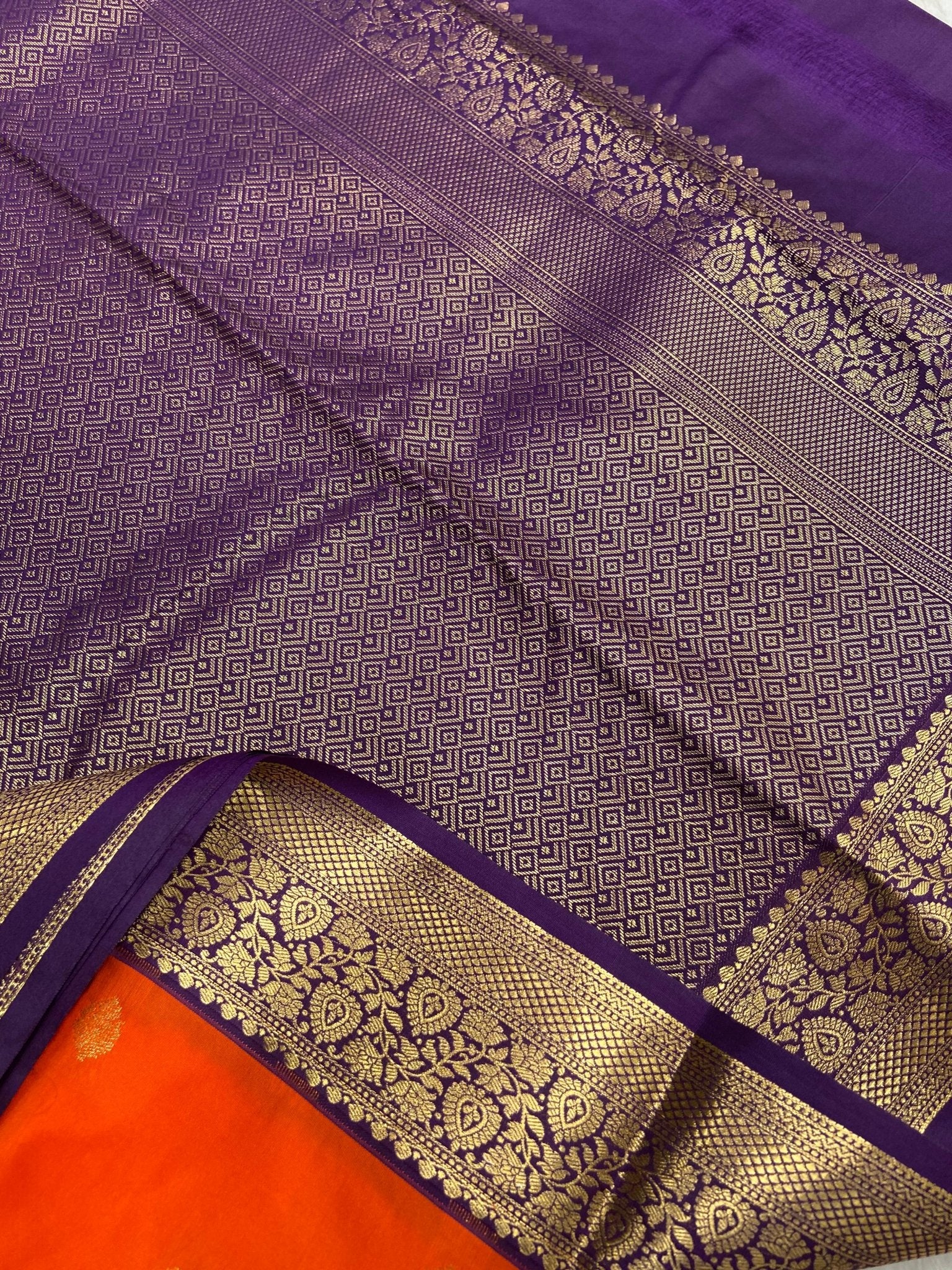 Premium Semi Kanchipuram Silk Saree - Kanjeevaram Silk Mandir