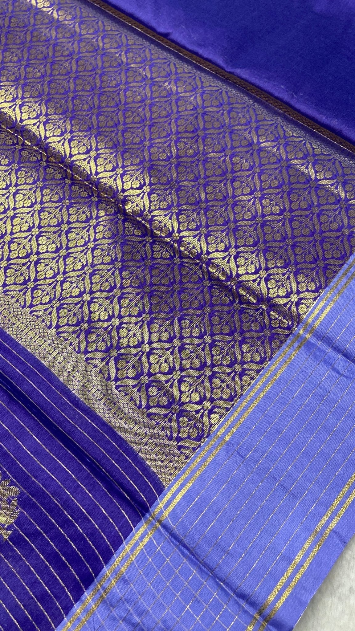 Premium Semi Kanchipuram Silk Saree - Kanjeevaram Silk Mandir