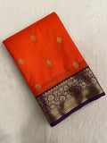 Premium Semi Kanchipuram Silk Saree - Kanjeevaram Silk Mandir