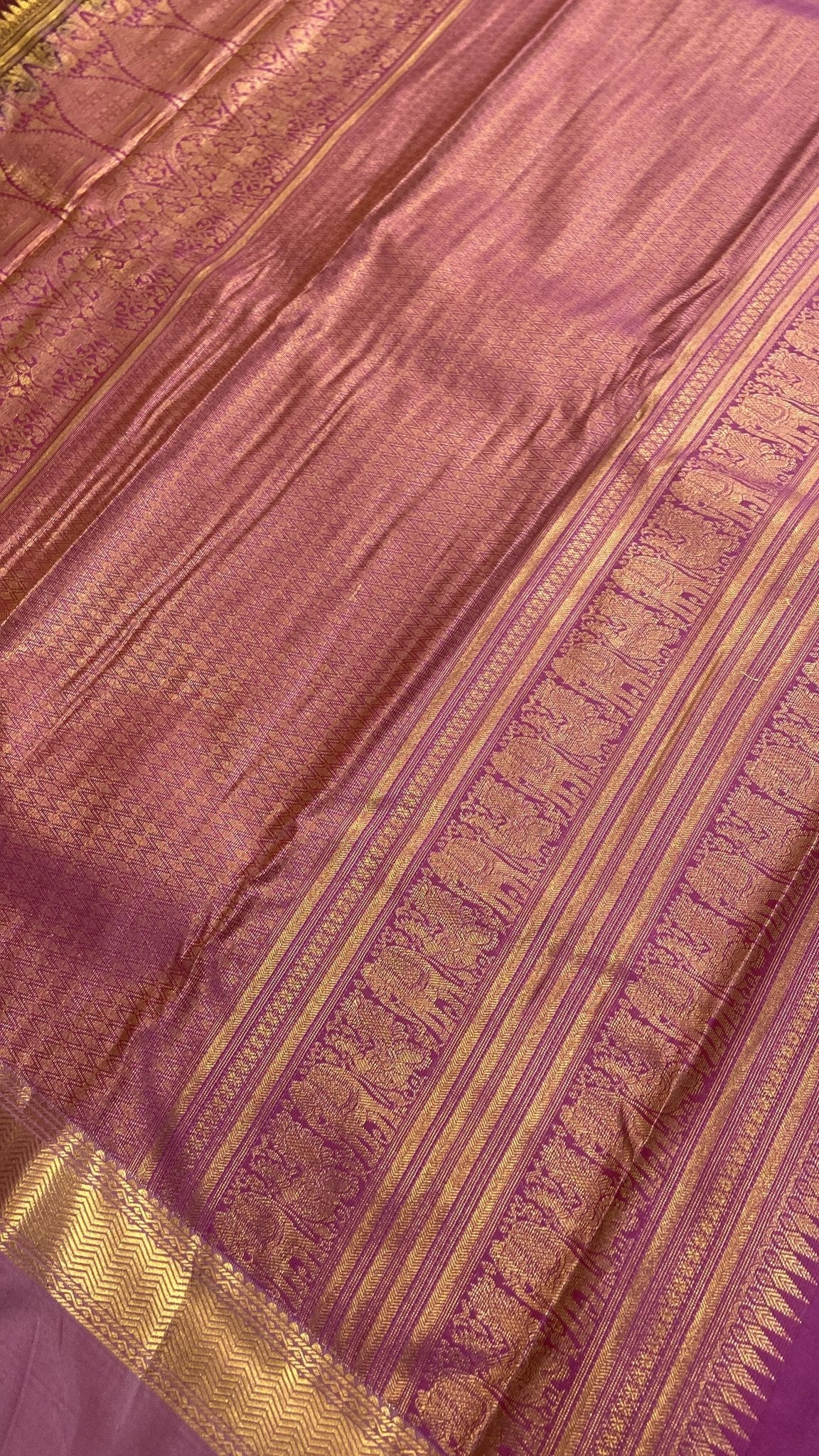 Premium Semi Kanchipuram Silk Saree - Kanjeevaram Silk Mandir