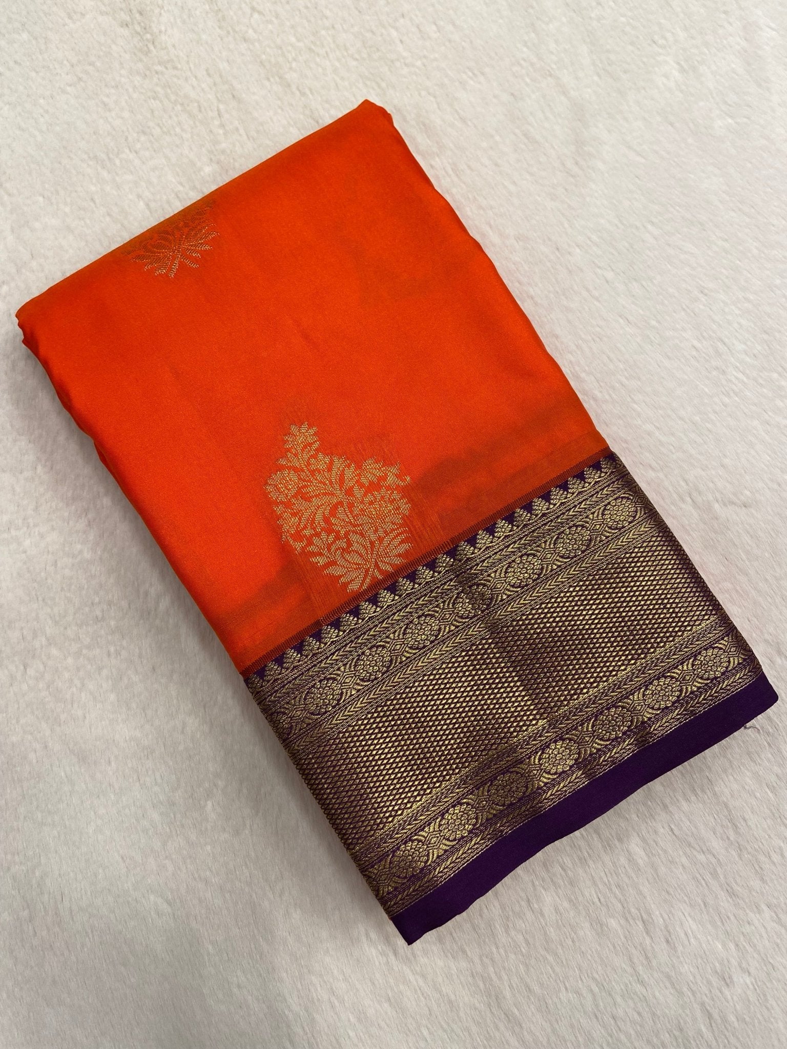 Premium Semi Kanchipuram Silk Saree - Kanjeevaram Silk Mandir