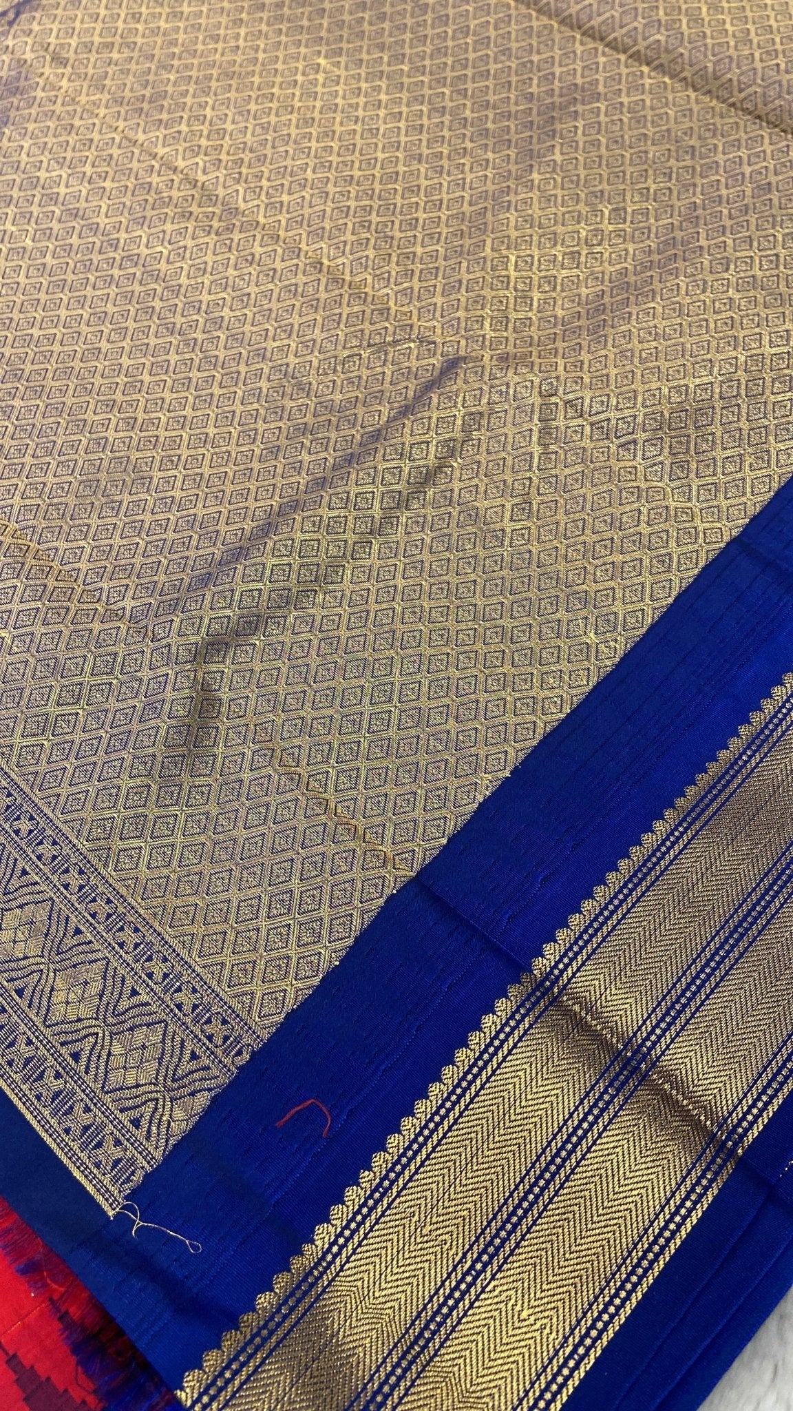 Premium Semi Kanchipuram Silk Saree - Kanjeevaram Silk Mandir