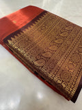Premium semi Kanchipuram silk saree - Kanjeevaram Silk Mandir