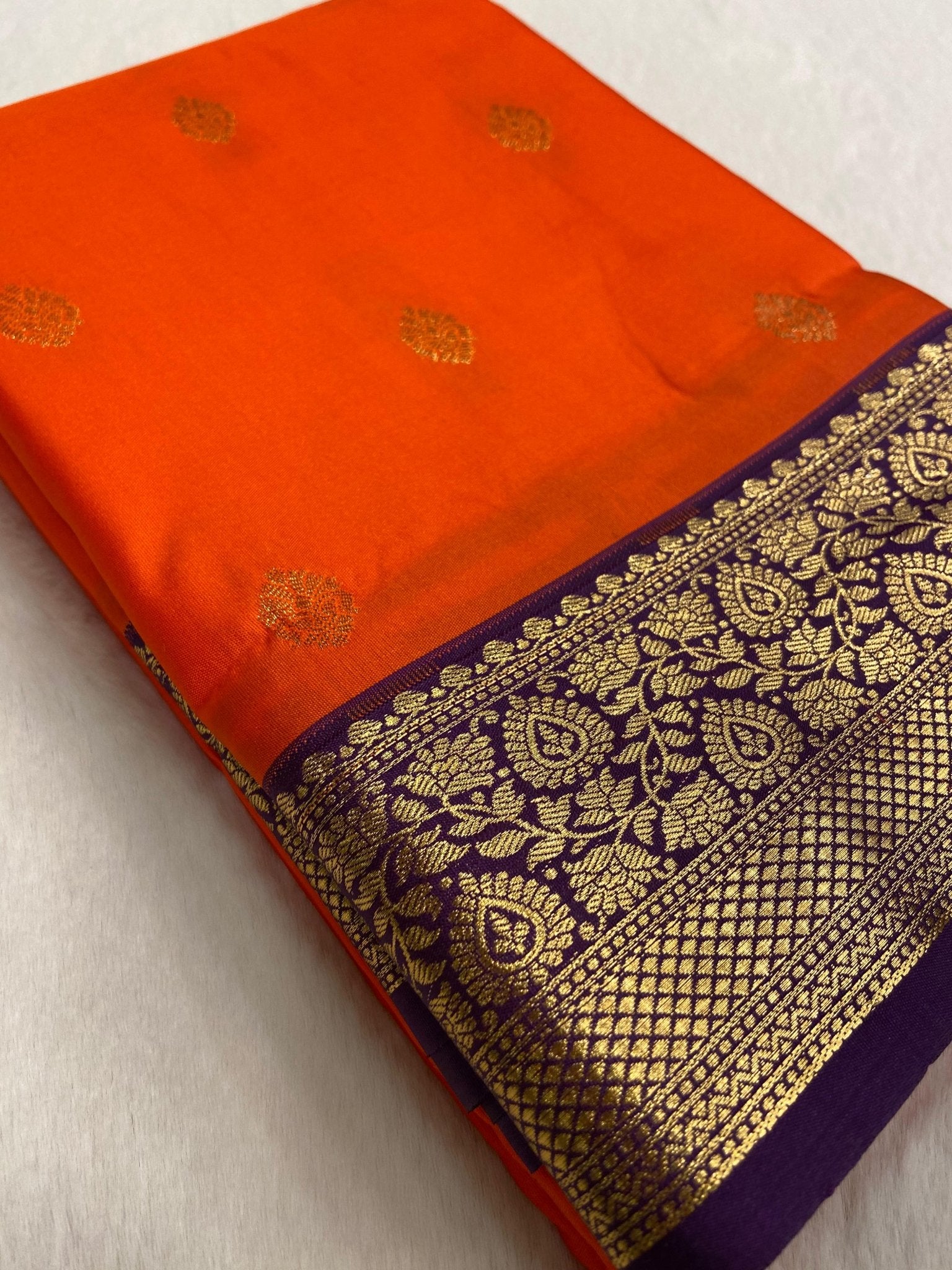 Premium Semi Kanchipuram Silk Saree - Kanjeevaram Silk Mandir