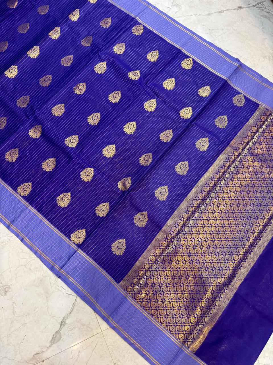 Premium Semi Kanchipuram Silk Saree - Kanjeevaram Silk Mandir