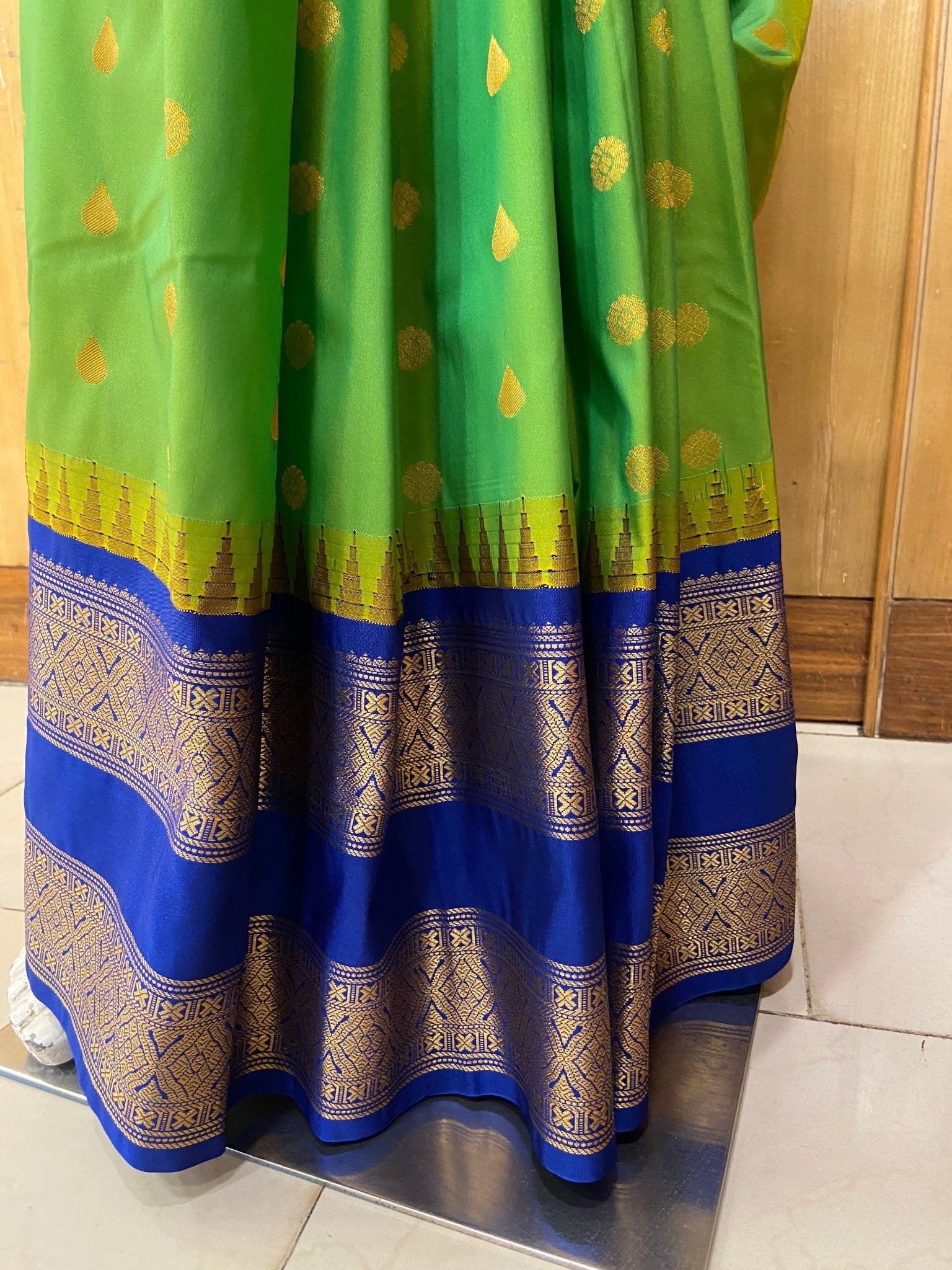Premium Semi Kanchipuram Silk Saree - Kanjeevaram Silk Mandir