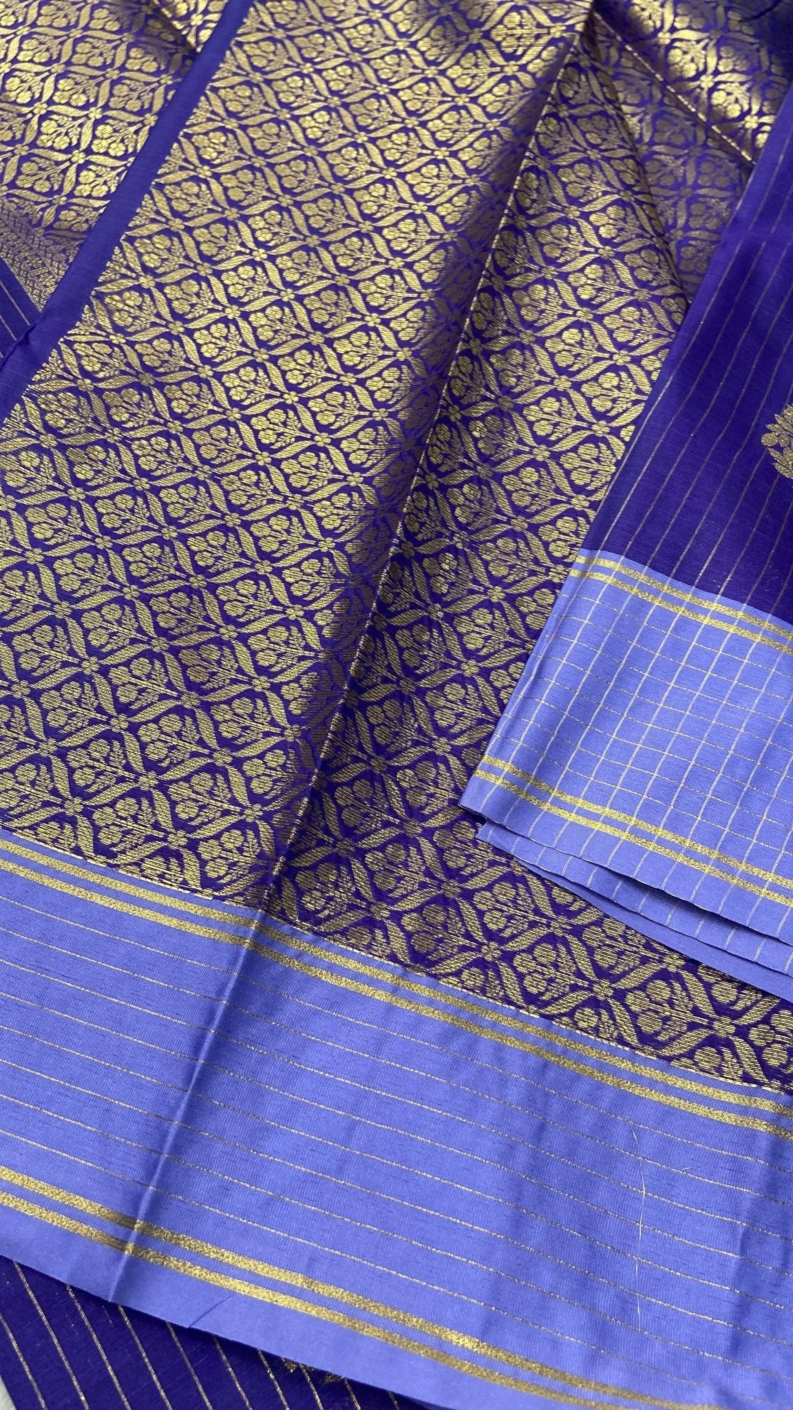 Premium Semi Kanchipuram Silk Saree - Kanjeevaram Silk Mandir