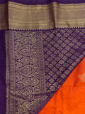 Premium Semi Kanchipuram Silk Saree - Kanjeevaram Silk Mandir