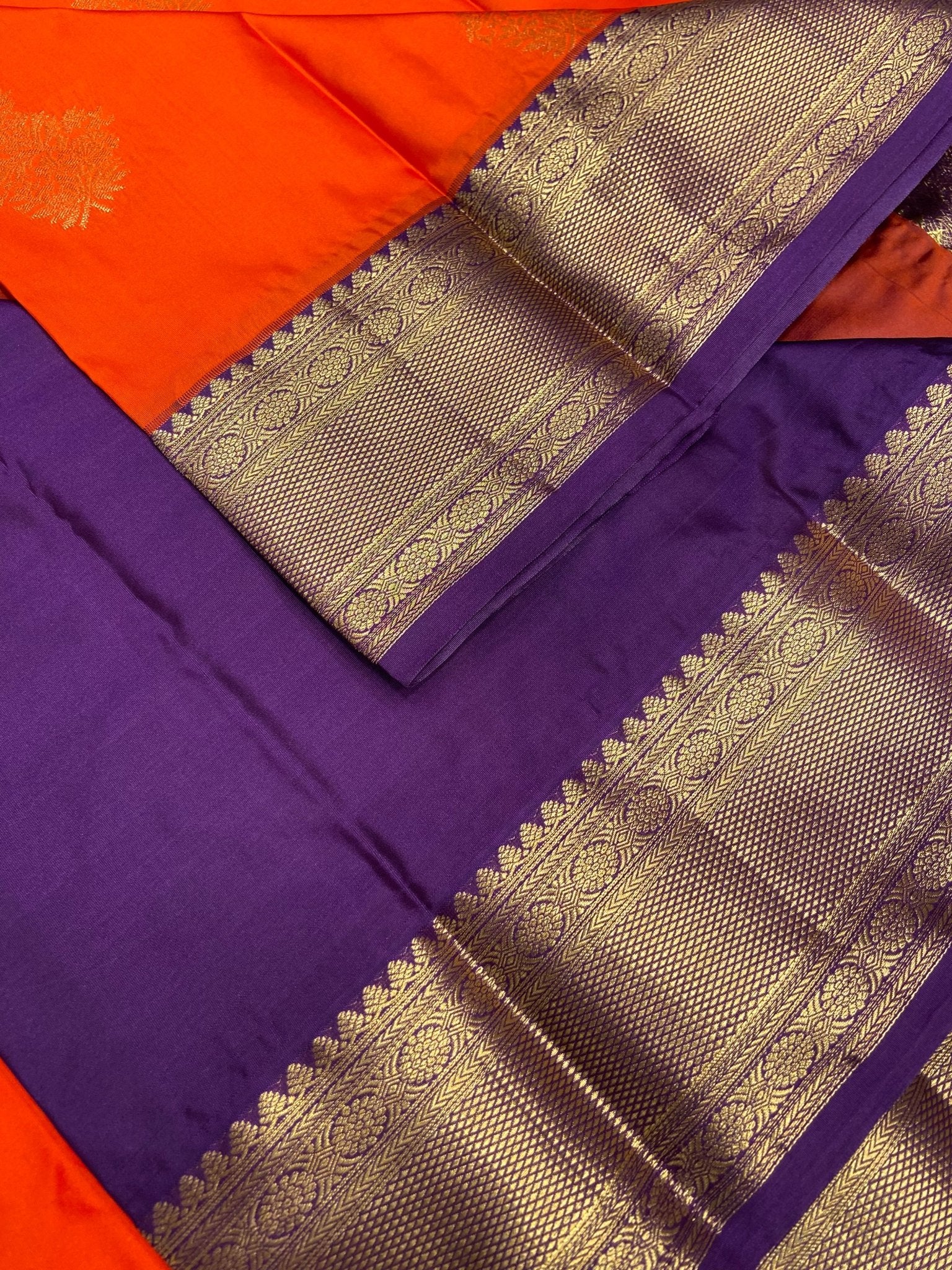 Premium Semi Kanchipuram Silk Saree - Kanjeevaram Silk Mandir