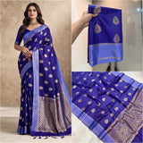 Premium Semi Kanchipuram Silk Saree - Kanjeevaram Silk Mandir