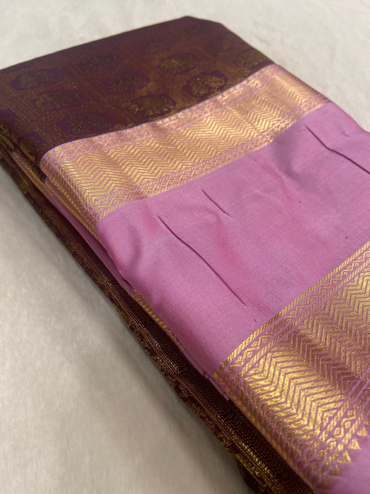 Premium Semi Kanchipuram Silk Saree - Kanjeevaram Silk Mandir