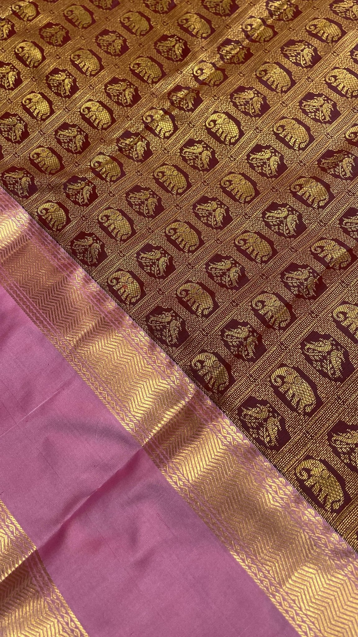 Premium Semi Kanchipuram Silk Saree - Kanjeevaram Silk Mandir