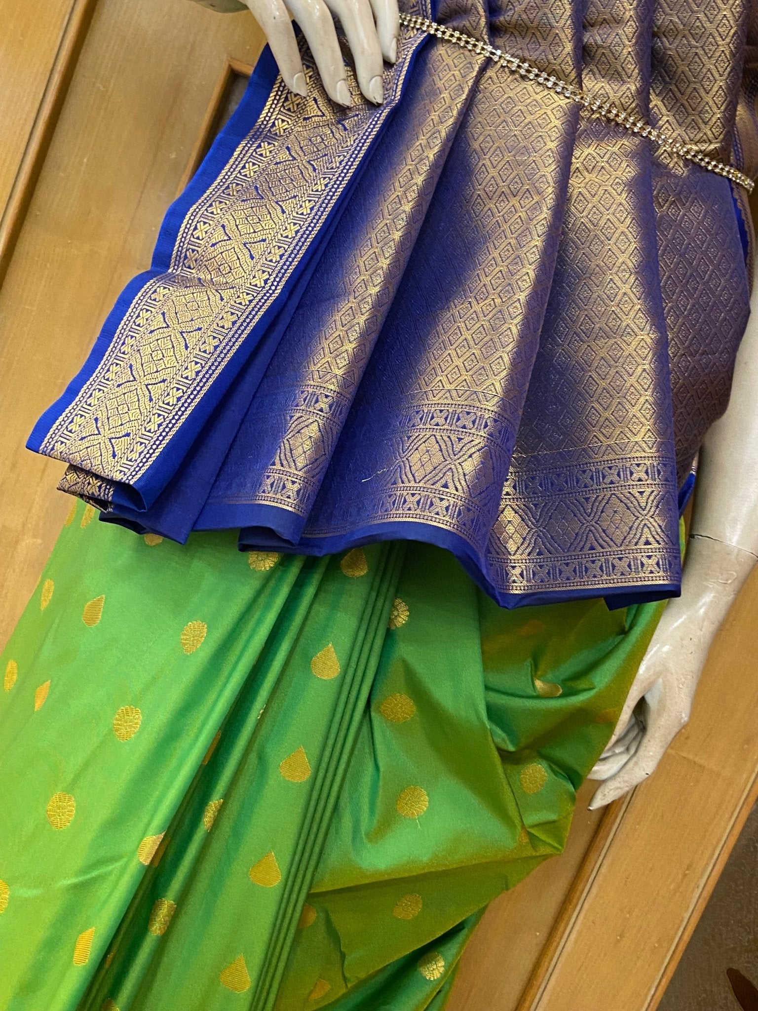 Premium Semi Kanchipuram Silk Saree - Kanjeevaram Silk Mandir