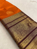 Premium Semi Kanchipuram Silk Saree - Kanjeevaram Silk Mandir