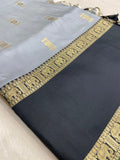 Premium Semi Kanchipuram Silk Saree (vintage) - Kanjeevaram Silk Mandir
