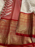 Premium semi Kanchipuram silk saree with thread embroidery ❤️ - Kanjeevaram Silk Mandir
