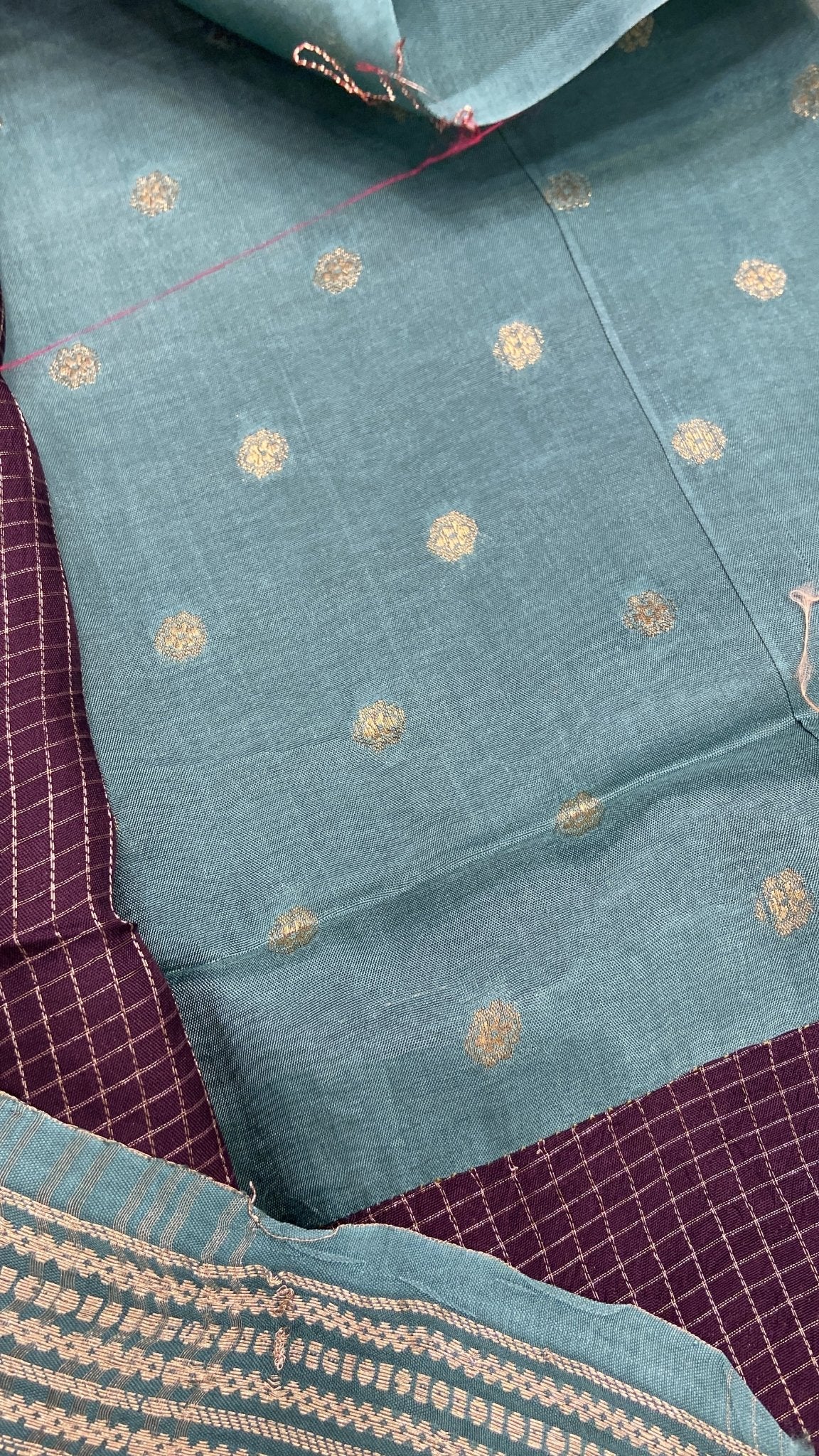 Premium semi Kolkata crepe silk saree✨ - Kanjeevaram Silk Mandir