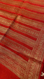 Premium Semi Kolkata Crepe Silk Saree - Kanjeevaram Silk Mandir
