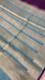 Premium Semi Kolkata Crepe Silk Saree - Kanjeevaram Silk Mandir