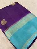 Premium Semi Kolkata Crepe Silk Saree - Kanjeevaram Silk Mandir