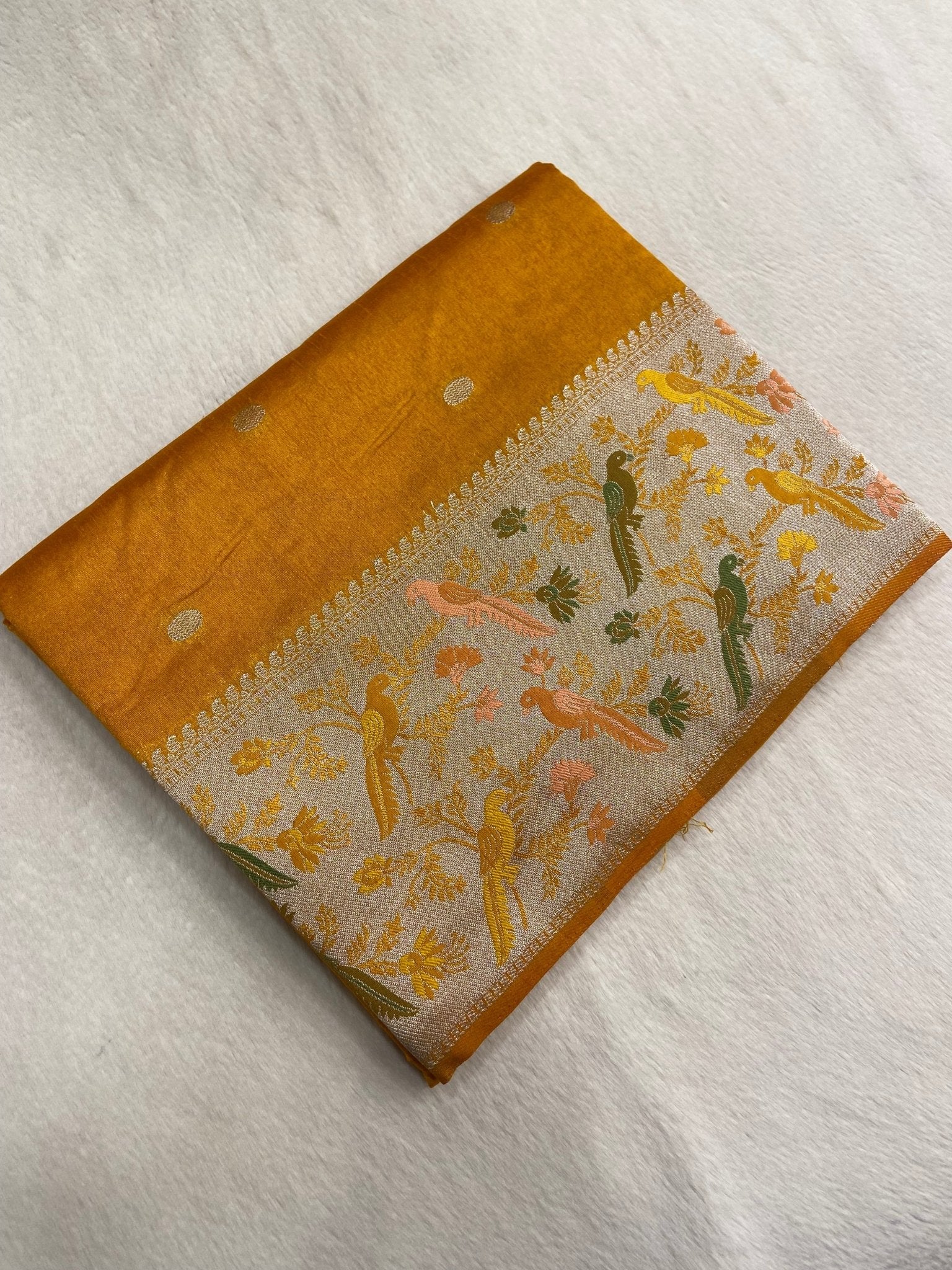 Premium Semi Mashru Silk Saree✨ - Kanjeevaram Silk Mandir
