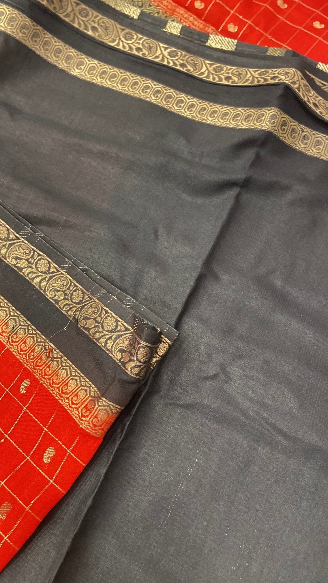 Premium Semi Mysore Crepe Silk Saree - Kanjeevaram Silk Mandir
