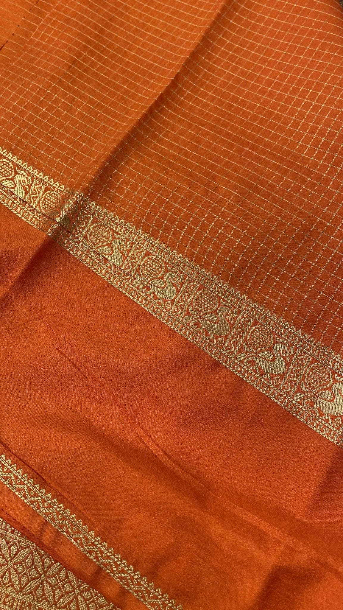 Premium Semi Mysore Crepe Silk Saree - Kanjeevaram Silk Mandir