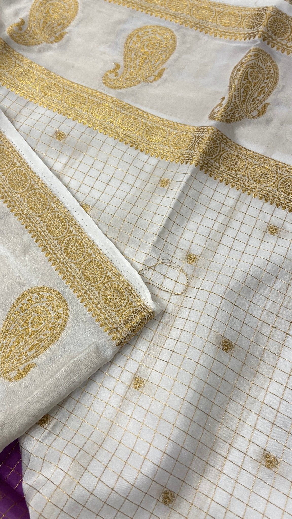 Premium Semi Mysore Crepe Silk Saree - Kanjeevaram Silk Mandir