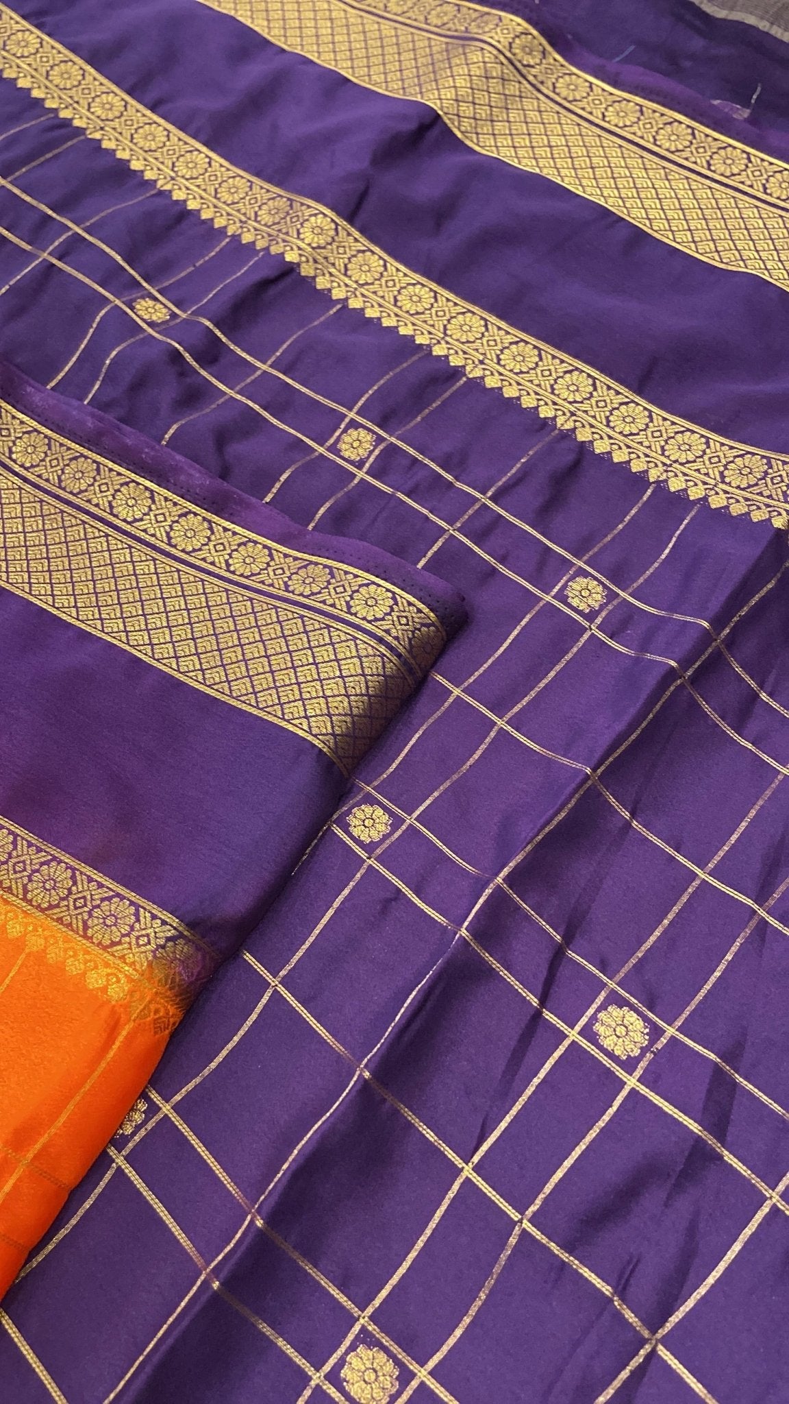 Premium Semi Mysore Silk Saree - Kanjeevaram Silk Mandir