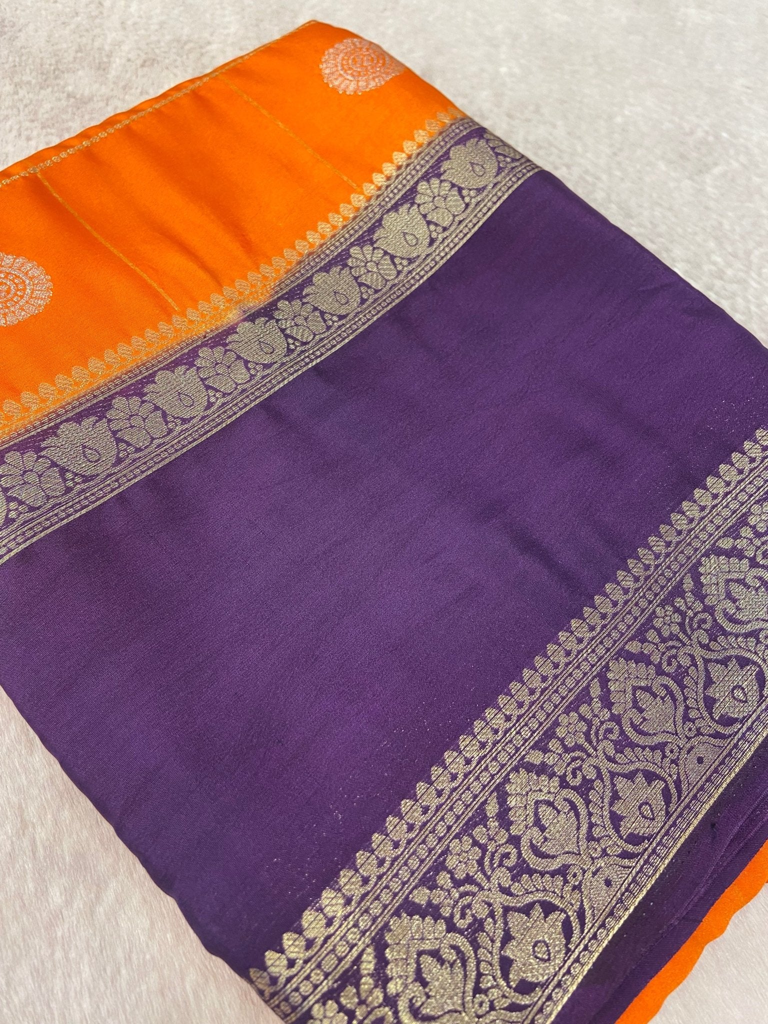 Premium Semi Mysore Silk Saree - Kanjeevaram Silk Mandir