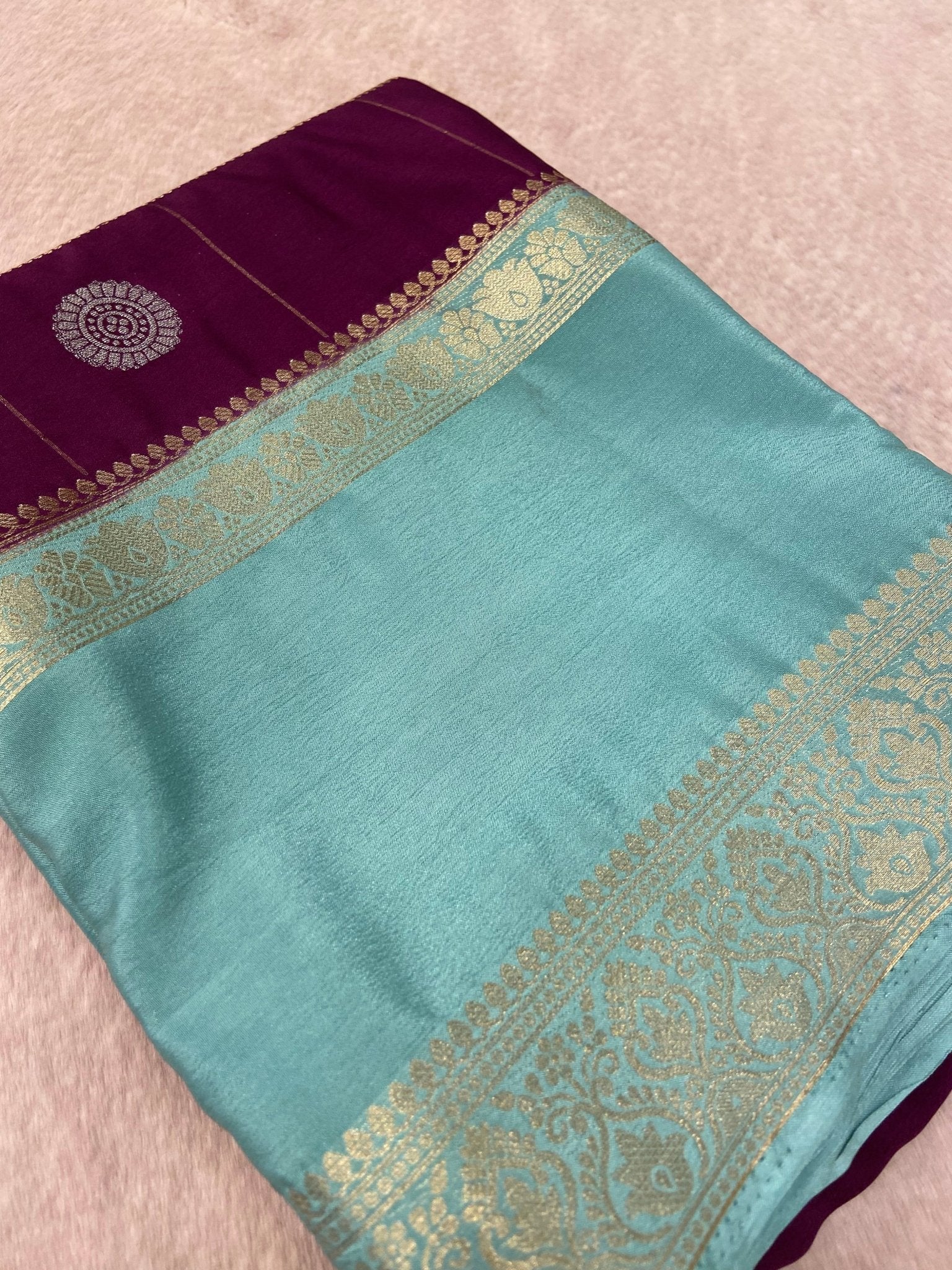 Premium Semi Mysore Silk Saree - Kanjeevaram Silk Mandir